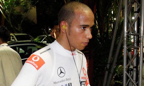 Lewis Hamilton Singapore Grand Prix 2010