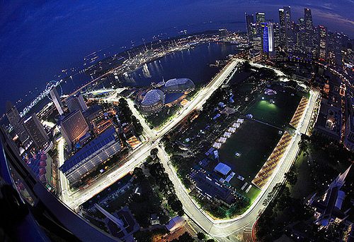 Singapore F1 track