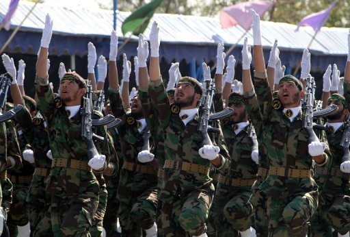 Revolutionary Guards Blast Iran