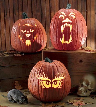 halloween pumkin designs and carvings