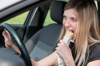 Driving and Eating