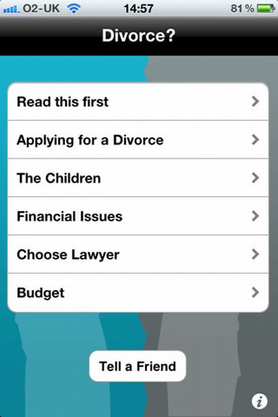 iTunes Divorce app