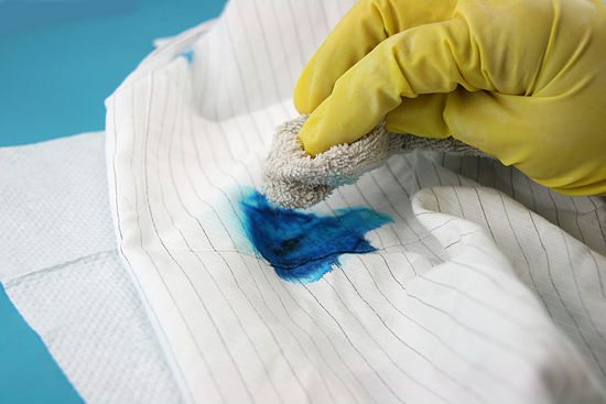 ways to remove ink stains