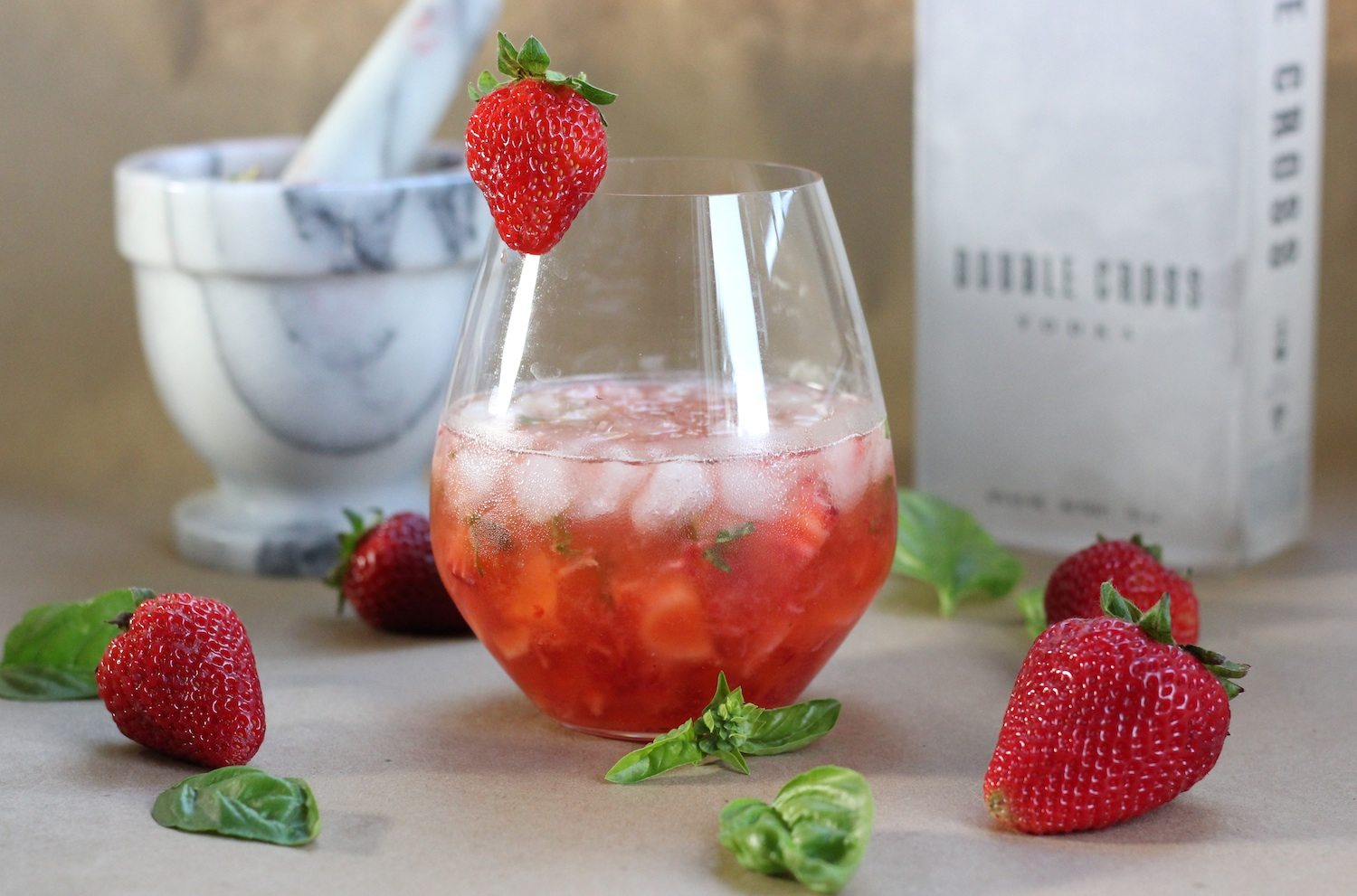 Strawberry Basil Vodka