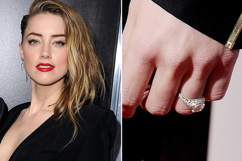 Amber Heard Engagement Ring