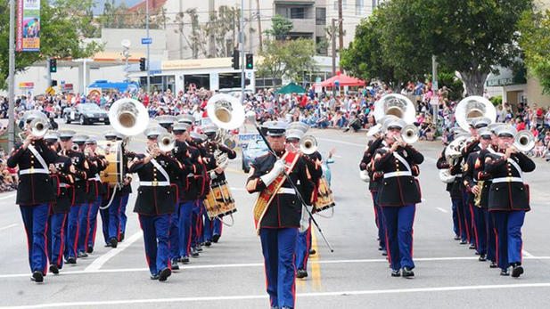 Pacific palisades Fourth of July parade