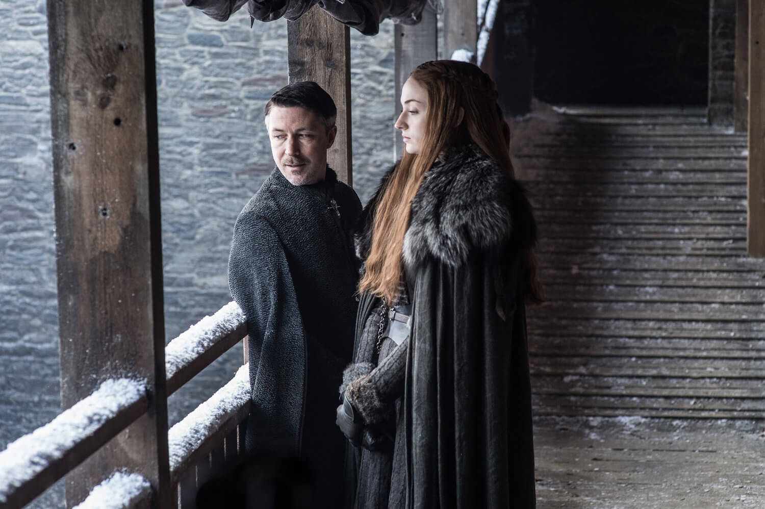 Littlefinger and Sansa Stark Game Of Thrones Season 7
