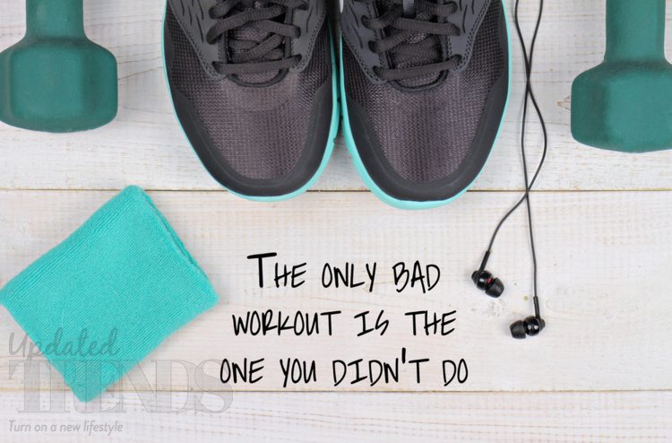 Workout quote fitness health