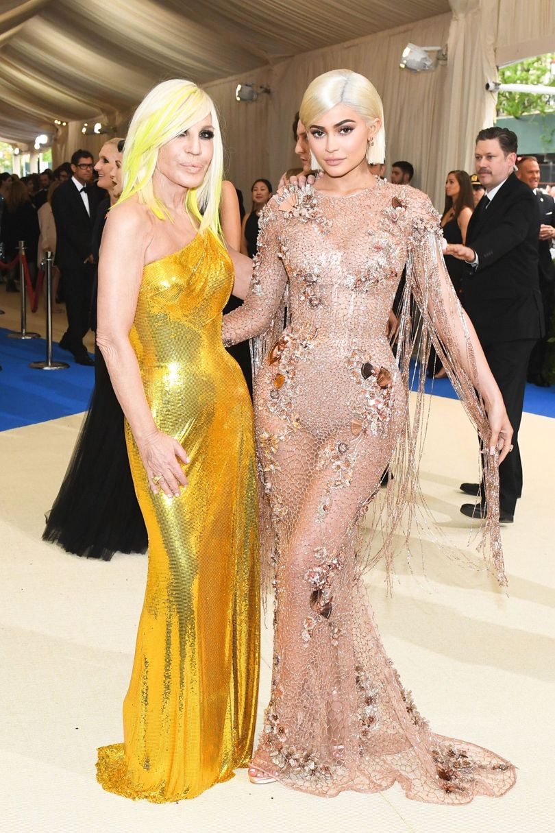 Donatella Versace Kylie Jenner Met Gala 2017