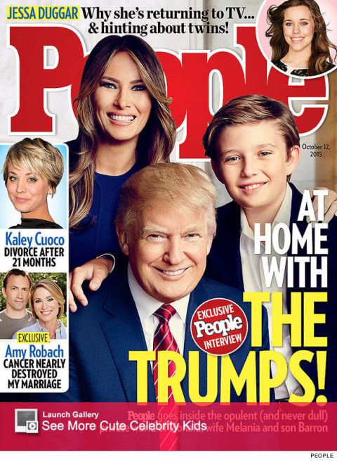 Donald Trump's first family