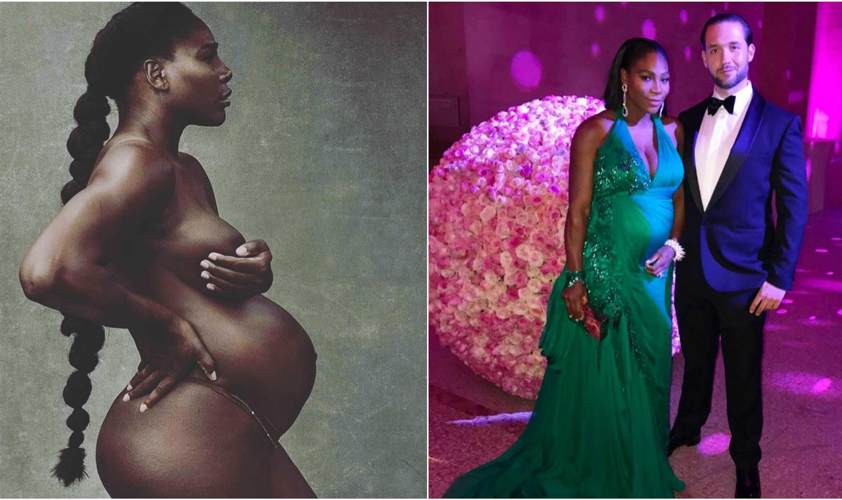 Serena Williams Is Naked And Showing Off Her Baby Bump On The Cover Of
