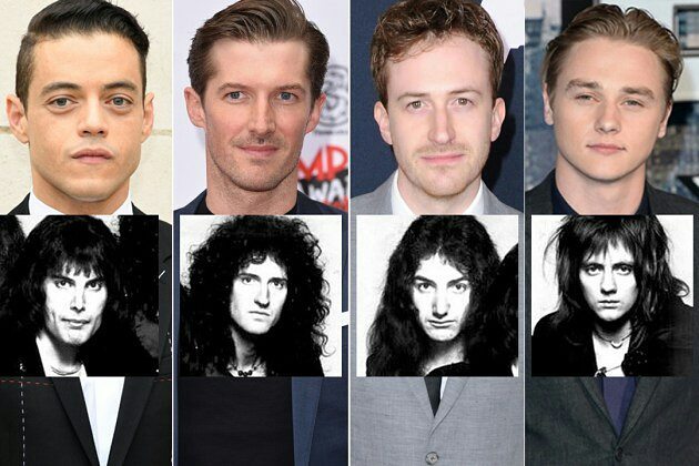 Cast Bohemian Rhapsody Queen Biopic