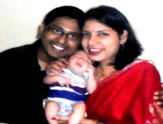 Satish Gupta and Wife