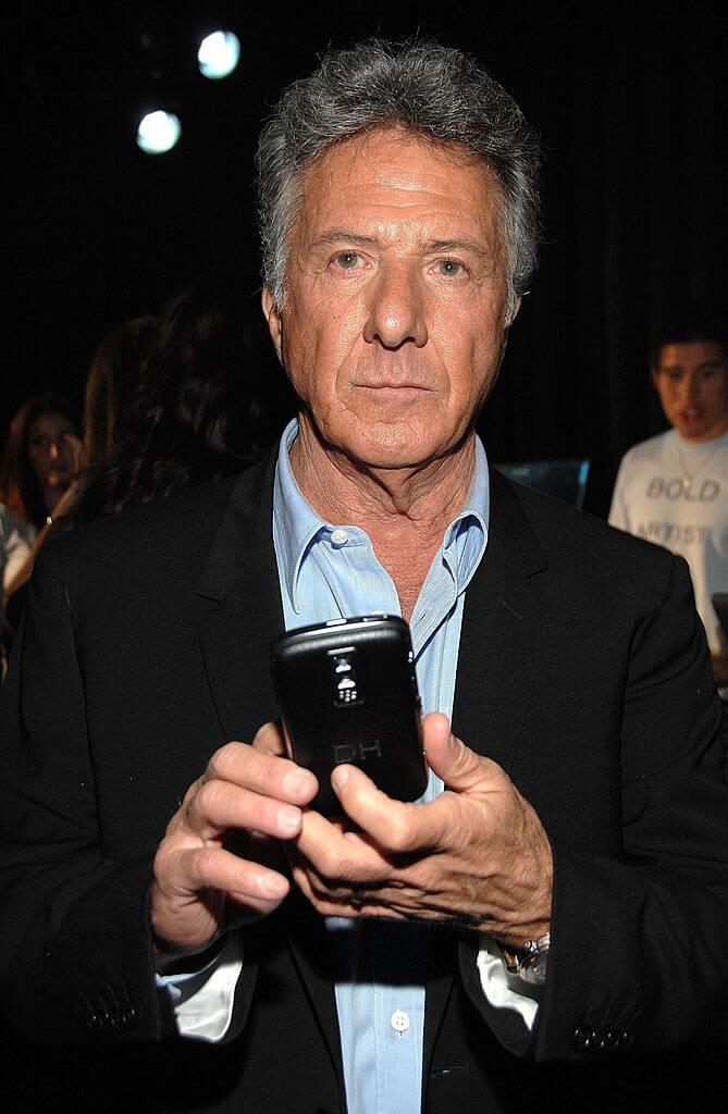 Dustin Hoffman Showing off his BB with initials