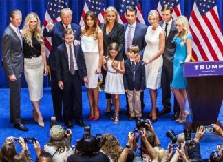 Donald-Trump-first-family