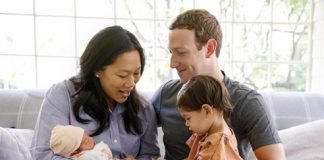 Mark Zuckerberg, Priscilla Chan, Max and August